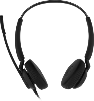 Наушники с микрофоном Jabra Engage 40 черный накладные USB оголовье (4099-413-279) - купить недорого с доставкой в интернет-магазине