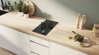 Газовая варочная поверхность Bosch PRA3A6I10 черный - купить недорого с доставкой в интернет-магазине