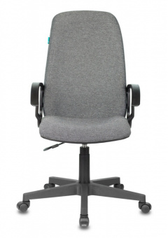 Кресло руководителя Бюрократ CH-808LT серый 3C1 крестов. пластик - купить недорого с доставкой в интернет-магазине