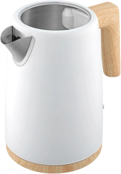 Чайник электрический Vitek VT-1154 1.7л. 2200Вт белый/дерево корпус: металл/пластик - купить недорого с доставкой в интернет-магазине