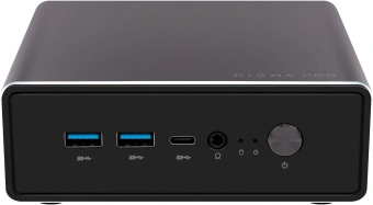 Неттоп Digma Pro Minimax U1 i3 1215U (1.2) 8Gb SSD256Gb UHDG Windows 11 Pro GbitEth WiFi BT 60W темно-серый/черный (DPP3-8CXW01) - купить недорого с доставкой в интернет-магазине