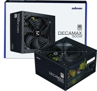 Блок питания Zalman ATX 500W ZM500-LX3 24pin APFC 120mm fan 6xSATA RTL - купить недорого с доставкой в интернет-магазине