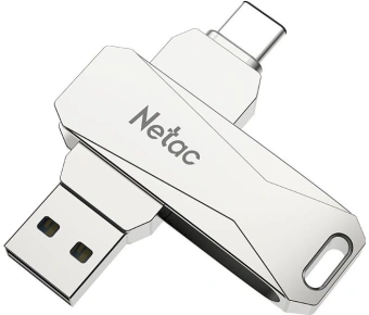 Флеш Диск Netac 64GB U782C NT03U782C-064G-30PN USB3.0 серый - купить недорого с доставкой в интернет-магазине
