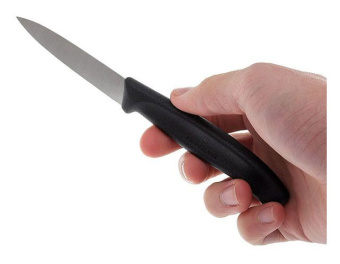 Набор ножей кухон. Victorinox Swiss Classic (6.7603.B) компл.:2шт черный блистер - купить недорого с доставкой в интернет-магазине