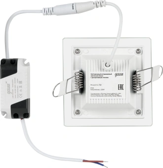 Светильник Gauss 948111206 4000K цв.св.:белый нейтральный белый - купить недорого с доставкой в интернет-магазине