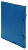 Портфель Бюрократ -BPR13BLUE 13 отдел. A4 пластик 0.7мм синий