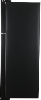 Холодильник Hitachi R-VG660PUC7-1 GBK 2-хкамерн. черный стекло инвертер - купить недорого с доставкой в интернет-магазине