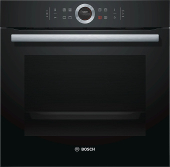 Духовой шкаф Электрический Bosch HBG633NB1 черный - купить недорого с доставкой в интернет-магазине