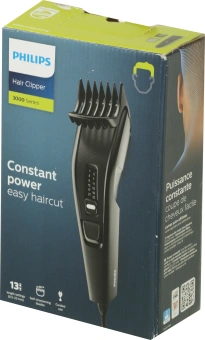 Машинка для стрижки Philips HC3510/15 черный (насадок в компл:2шт) - купить недорого с доставкой в интернет-магазине