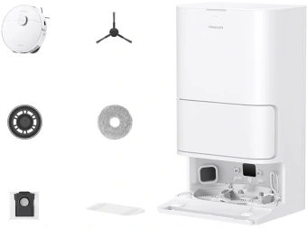 Пылесос-робот Dreame Trouver E30 Ultra 75Вт белый - купить недорого с доставкой в интернет-магазине