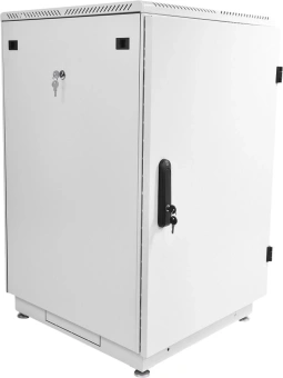 Шкаф коммутационный ЦМО (ШТК-М-24.6.6-3ААА) напольный 24U 600x600мм пер.дв.металл 2 бок.пан. металл 700кг серый 455мм 55кг 1245мм - купить недорого с доставкой в интернет-магазине