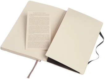 Блокнот Moleskine CLASSIC SOFT QP614 Pocket 90x140мм 192стр. пунктир мягкая обложка черный - купить недорого с доставкой в интернет-магазине