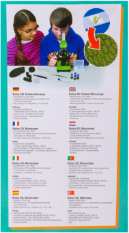 Микроскоп Bresser Junior Biolux SEL монокуляр 401600x на 3 объектива синий - купить недорого с доставкой в интернет-магазине