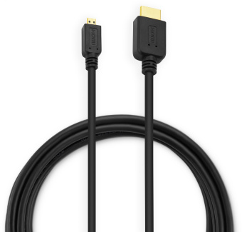 Кабель аудио-видео Buro HDMI 1.4 HDMI (m)/Micro HDMI (m) 3м. черный (MICROHDMI-3M) - купить недорого с доставкой в интернет-магазине