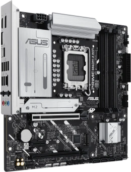 Материнская плата Asus PRIME B860M-A WIFI Soc-1851 Intel B860 4xDDR5 mATX AC`97 8ch(7.1) 2.5Gg RAID+HDMI+DP - купить недорого с доставкой в интернет-магазине