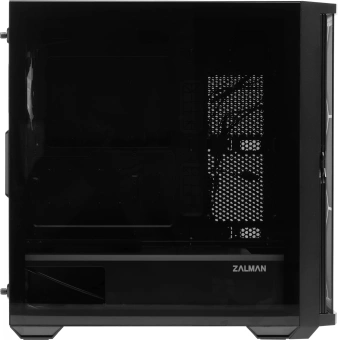 Корпус Zalman Z10 Duo черный без БП ATX 7x120mm 5x140mm audio bott PSU - купить недорого с доставкой в интернет-магазине