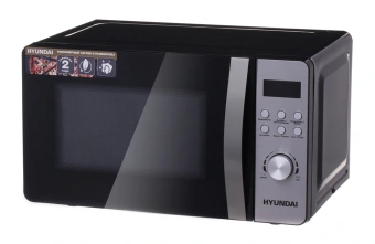Микроволновая Печь Hyundai HYM-D2071 20л. 700Вт черный/серебристый - купить недорого с доставкой в интернет-магазине