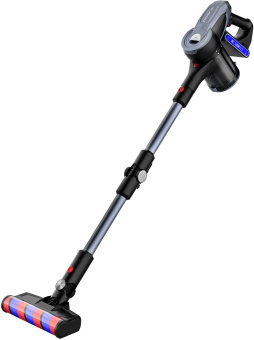 Пылесос Polaris PVCS 7090 HandStick PRO Aqua 450Вт жемчужный/серый - купить недорого с доставкой в интернет-магазине