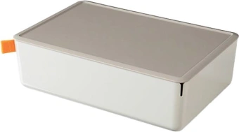 Короб для хранения Deli XDM12grey 1отд. 317x212x93,5мм серый/серый пластик - купить недорого с доставкой в интернет-магазине