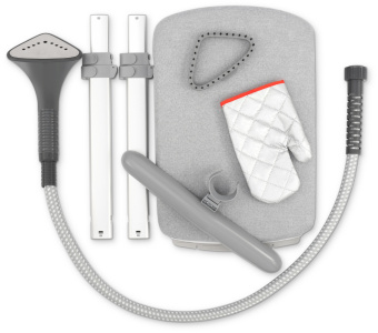 Отпариватель напольный Hyundai H-US02860 2000Вт серый - купить недорого с доставкой в интернет-магазине