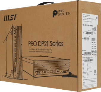 Неттоп MSI Pro DP21 12M-439XRU i3 12100 (3.3) 8Gb SSD512Gb UHDG 730 без ОС GbitEth WiFi BT 120W черный (9S6-B0A421-826) - купить недорого с доставкой в интернет-магазине