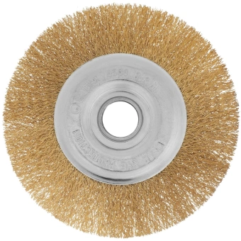 Щетка дисковая по мет. Matrix 74664 d=150мм d(посад.)=22.2мм (угловые шлифмашины) (упак.:1шт) - купить недорого с доставкой в интернет-магазине