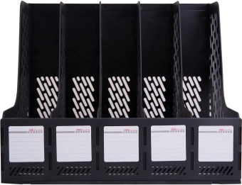 Лоток вертикальный Deli E9838black для бумаг 365x380x30мм черный - купить недорого с доставкой в интернет-магазине