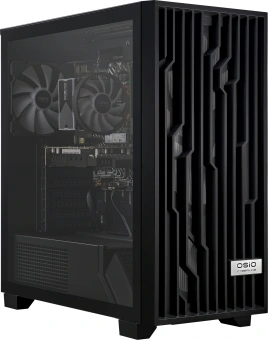 ПК Osio CyberLine C59i i5 12400F (2.5) 16Gb SSD1Tb RTX3050 6Gb без ОС GbitEth 550W черный (С59I-001B) - купить недорого с доставкой в интернет-магазине