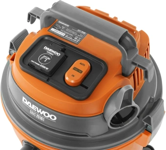 Строительный пылесос Daewoo DAVC 2516S 1600Вт (уборка: сухая/влажная/выдув/сбор воды) оранжевый - купить недорого с доставкой в интернет-магазине