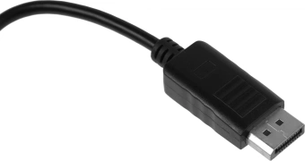 Кабель-переходник аудио-видео Premier H105 DisplayPort (m)/HDMI (f) 0.15м. черный (A3378) - купить недорого с доставкой в интернет-магазине