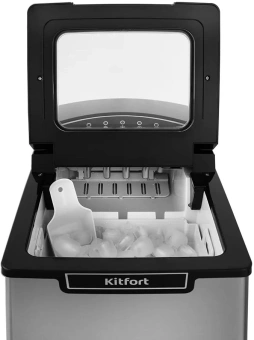 Ледогенератор Kitfort KT-1807 105Вт серебристый/черный - купить недорого с доставкой в интернет-магазине