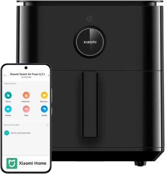 Аэрогриль Xiaomi Smart Air Fryer 6.5L EU 6.5л 1800Вт черный (BHR7357EU) - купить недорого с доставкой в интернет-магазине