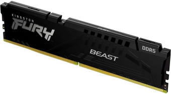 Память DDR5 8GB 6000MHz Kingston KF560C36BBE-8 Fury Beast Black Expo RTL Gaming PC5-48000 CL36 DIMM 288-pin 1.35В single rank с радиатором Ret - купить недорого с доставкой в интернет-магазине