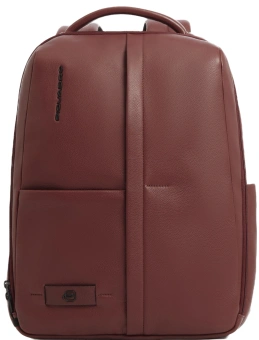 Рюкзак мужской Piquadro Russel CA6767W137/CU красное дерево кожа - купить недорого с доставкой в интернет-магазине