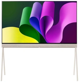 Телевизор OLED LG 48" 48LX1T6LA.ARUG Pose бежевый 4K Ultra HD 120Hz DVB-T DVB-T2 DVB-C DVB-S DVB-S2 USB WiFi Smart TV - купить недорого с доставкой в интернет-магазине