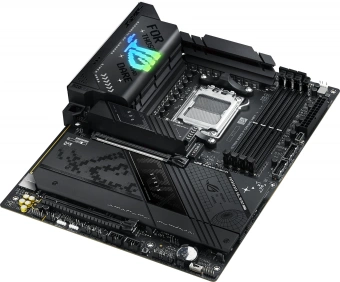 Материнская плата Asus ROG STRIX X870-F GAMING WIFI SocketAM5 AMD X870 4xDDR5 ATX AC`97 8ch(7.1) 2.5Gg RAID+HDMI+DP - купить недорого с доставкой в интернет-магазине