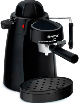 Кофеварка рожковая Vitek VT-1518 черный - купить недорого с доставкой в интернет-магазине