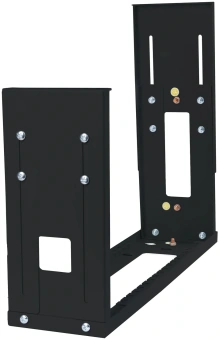 Кронштейн телекоммуникационный Cabeus NC-3U-BK настен. регул.глуб. 3U 19" нагр.:15кг черный - купить недорого с доставкой в интернет-магазине