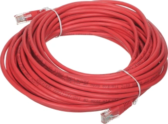 Патч-корд Premier ANP511_15M_R UTP 4 пары cat.5E CCA molded 15м красный outdoor RJ-45 (m)-RJ-45 (m) - купить недорого с доставкой в интернет-магазине