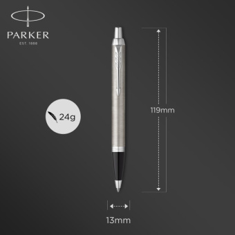 Набор ручек Parker IM Core FK221 (2183058) Stainless Steel CT M сталь нержавеющая подар.кор. ручка перьевая, ручка шариковая - купить недорого с доставкой в интернет-магазине