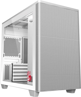 Корпус Bloody BD-CC117F белый без БП mATX 5x120mm 1xUSB2.0 1xUSB3.0 audio bott PSU - купить недорого с доставкой в интернет-магазине