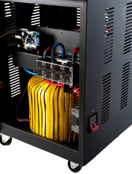 Стабилизатор напряжения Ресанта СПН-22500 однофазный черный (63/6/30) - купить недорого с доставкой в интернет-магазине