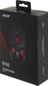 Мышь Acer Nitro OMW302 черный оптическая 7200dpi USB 7but (ZL.MCECC.025) - купить недорого с доставкой в интернет-магазине