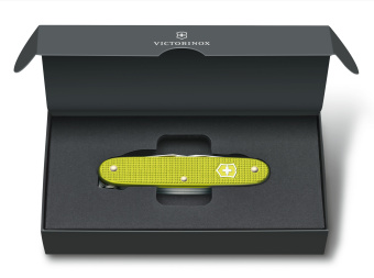 Нож перочинный Victorinox Pioneer X (0.8231.L23) 93мм 9функц. желтый подар.коробка - купить недорого с доставкой в интернет-магазине