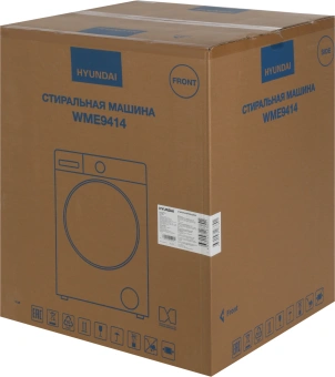 Стиральная машина Hyundai WME9414 класс: A++ загр.фронтальная макс.:10.5кг темно-серебристый инвертор - купить недорого с доставкой в интернет-магазине