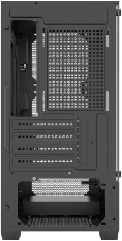 Корпус Bloody CC-124 черный без БП mATX 8x120mm 2xUSB2.0 1xUSB3.0 audio bott PSU - купить недорого с доставкой в интернет-магазине