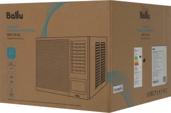 Кондиционер оконный Ballu Wind cool BWC-09 AC белый - купить недорого с доставкой в интернет-магазине