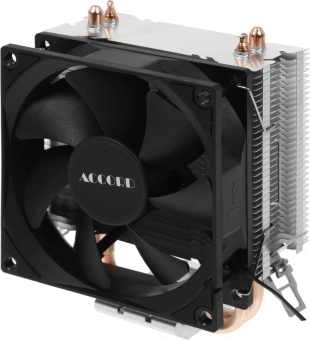 Устройство охлаждения(кулер) Accord ACC-2P9 Soc-AM5/AM4/1200/1700/1851 серебристый/черный 3-pin 22.7dB Al+Cu 100W 240gr brown box - купить недорого с доставкой в интернет-магазине