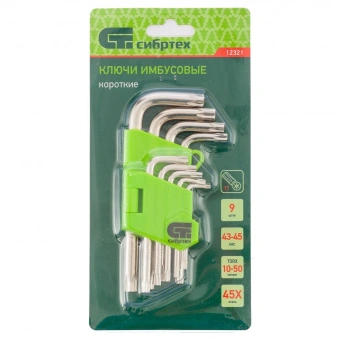 Набор ключей Сибртех 12321 - купить недорого с доставкой в интернет-магазине