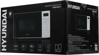 Микроволновая Печь Hyundai HYM-D2077 20л. 700Вт белый - купить недорого с доставкой в интернет-магазине